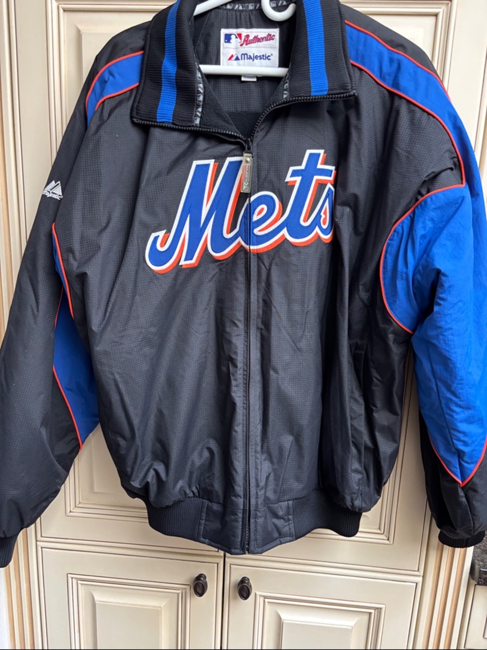 MAJESTIC METS JACKET - size Large Excellent condition